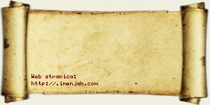 Isidora Stojnić vizit kartica